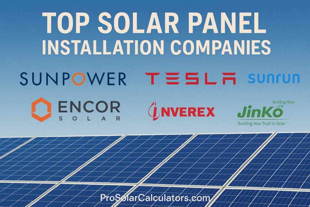 Solar Installation for Home