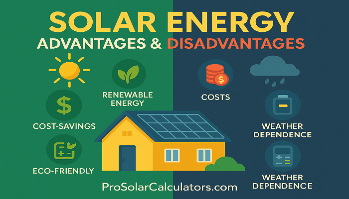 Solar Energy Advantages and Disadvantages