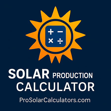 SOLAR PRODUCTION CALCULATOR